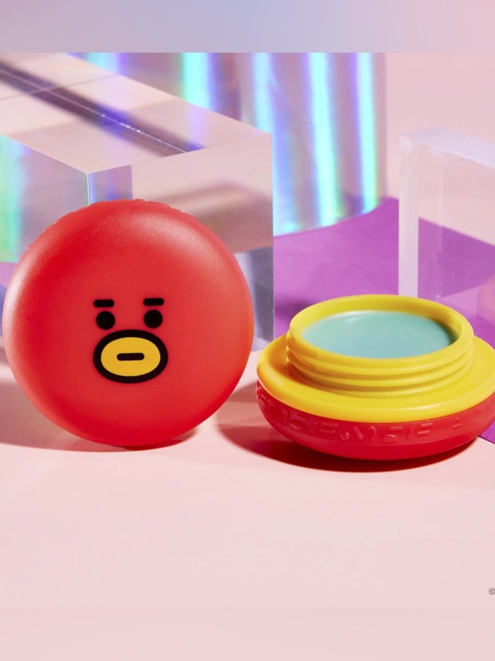 THE CREME SHOP BT21 TATA Macaron Lip Balm - Watermelon Brand new in box